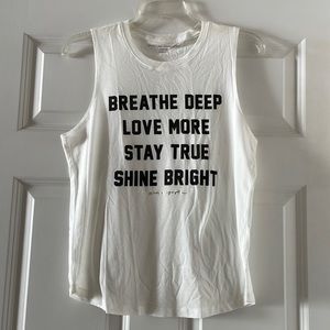 SPIRITUAL GANGSTER SUPER-SOFT GRAPHIC MUSCLE TEE NWOT